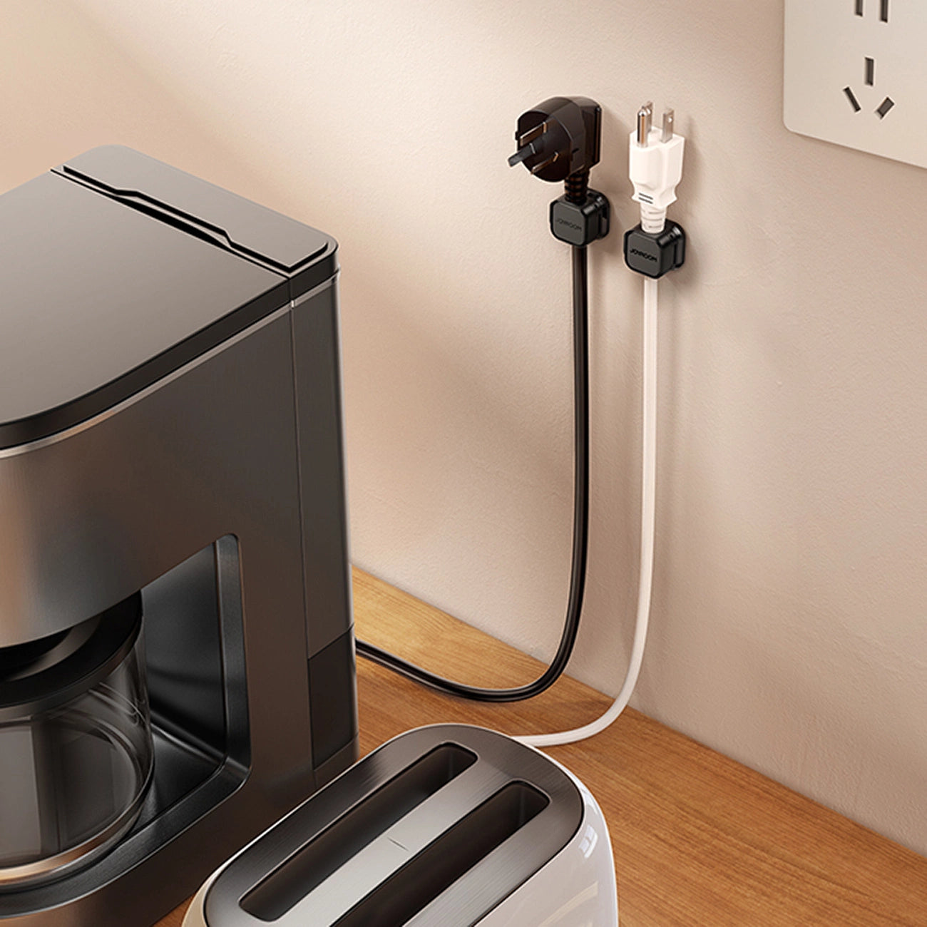 Joyroom JR-ZS368 magnetic cable organizer - black (3 pcs.)_11