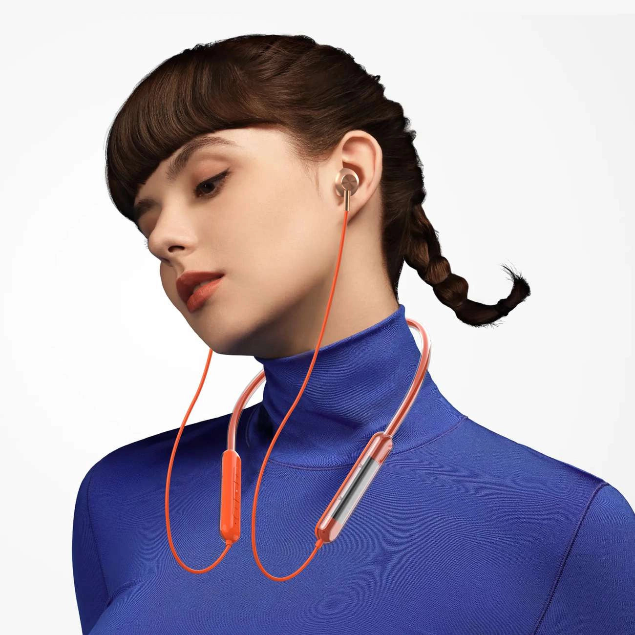 Dudao U5Pro+ Bluetooth 5.3 wireless headphones - orange_5