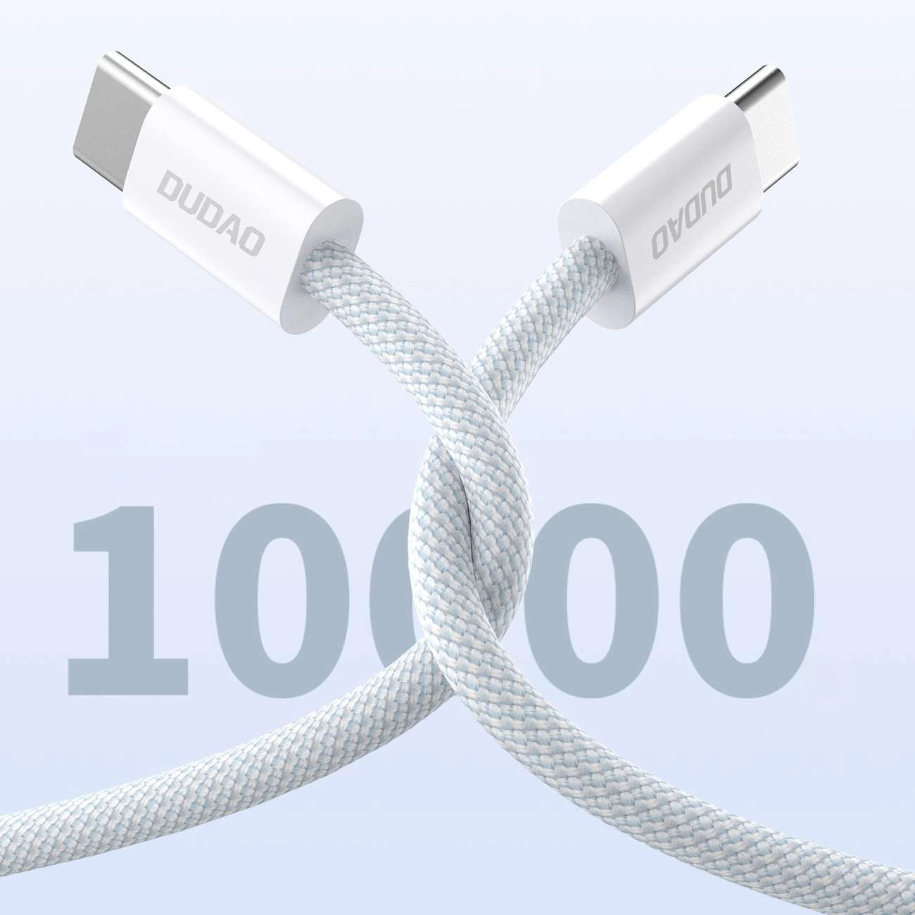 Dudao L6C USB-C - USB-C PD 30W cable 2m - light blue_5