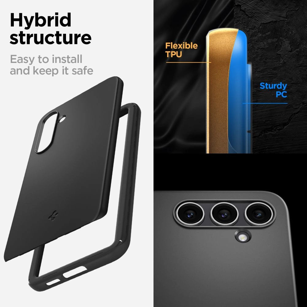 Spigen Thin Fit Case for Samsung Galaxy S23 FE - Black_12