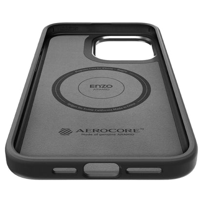 Spigen Enzo Aramid Mag Case with MagSafe for iPhone 15 Pro Max - Matte Black_8
