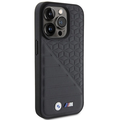 BMW Bi Pattern iPhone 15 Pro Case - Black_3