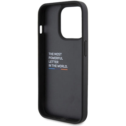 BMW Bi Pattern iPhone 15 Pro Case - Black_6