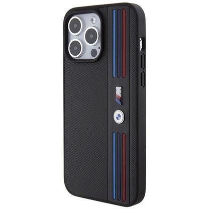 Etui BMW Tricolor M Collection na iPhone 15 Pro - czarne_1
