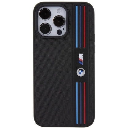 Etui BMW Tricolor M Collection na iPhone 15 Pro - czarne_2