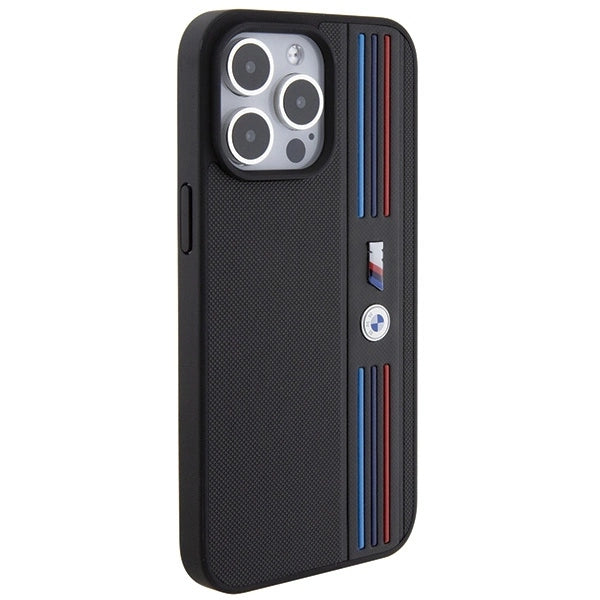 Etui BMW Tricolor M Collection na iPhone 15 Pro - czarne_3