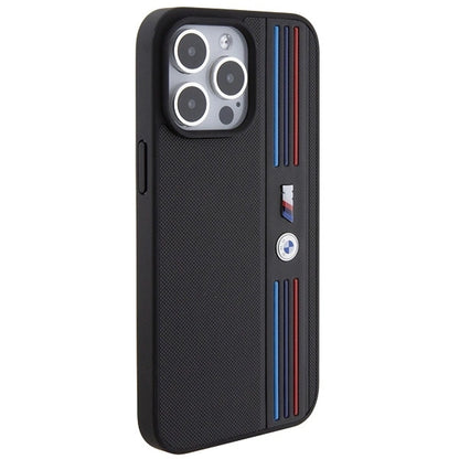 Etui BMW Tricolor M Collection na iPhone 15 Pro - czarne_3