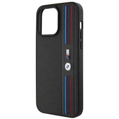 Etui BMW Tricolor M Collection na iPhone 15 Pro - czarne_5