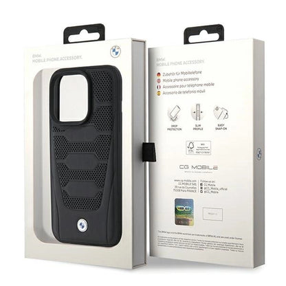 BMW Leather Seats Pattern case for iPhone 15 Pro Max - black_7