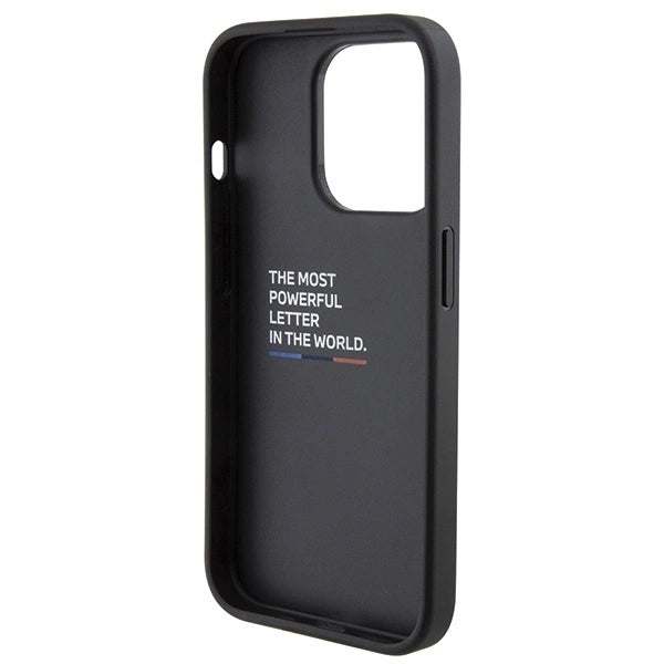 BMW Grip Stand Smooth &amp; Perforated case for iPhone 15 Pro Max - black_7