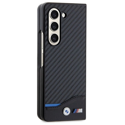 BMW Leather Carbon case for Samsung Galaxy Z Fold 5 - black_4