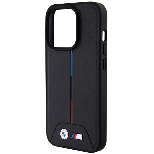 BMW Quilted Tricolor MagSafe case for iPhone 15 Pro - black_5
