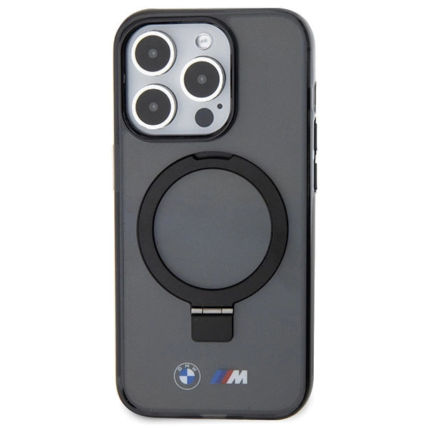 BMW Ring Stand M Collection MagSafe Case for iPhone 15 Pro - Black_2