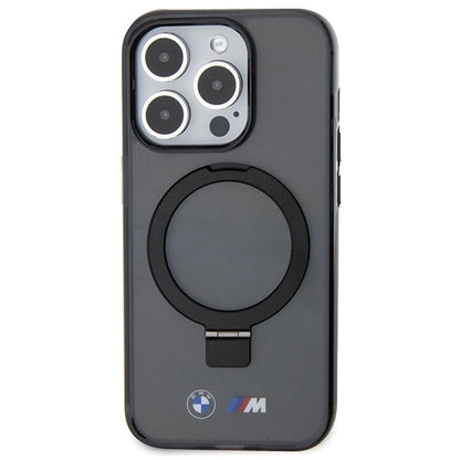BMW Ring Stand M Collection MagSafe Case for iPhone 15 Pro - Black_2