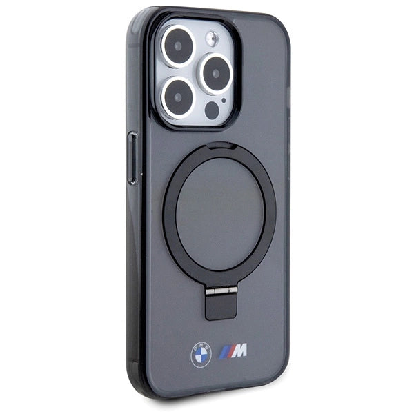BMW Ring Stand M Collection MagSafe Case for iPhone 15 Pro - Black_3