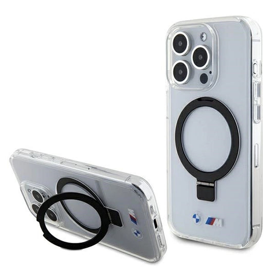 BMW Ring Stand M Collection MagSafe Case for iPhone 15 Pro - Clear_0