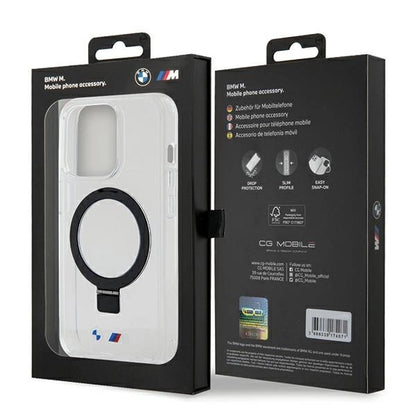 BMW Ring Stand M Collection MagSafe Case for iPhone 15 Pro - Clear_7