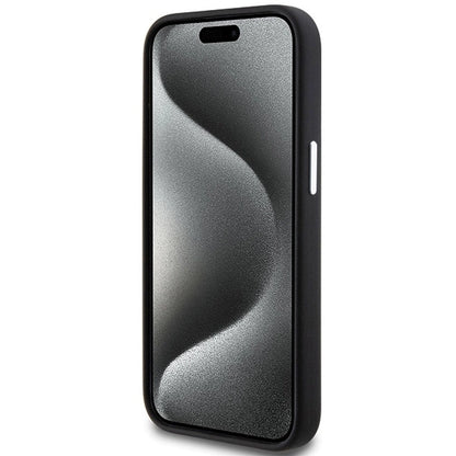 BMW Signature Liquid Silicone MagSafe case for iPhone 15 - black_4