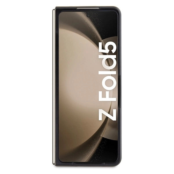 Karl Lagerfeld Saffiano Monogram Ikonik Pin case for Samsung Galaxy Z Fold 5 - black_3