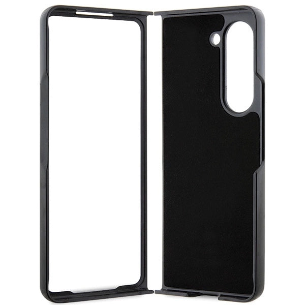 Karl Lagerfeld Saffiano Monogram Ikonik Pin case for Samsung Galaxy Z Fold 5 - black_5