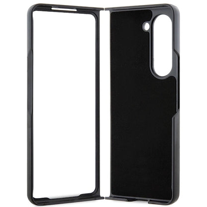 Karl Lagerfeld Saffiano Monogram Ikonik Pin case for Samsung Galaxy Z Fold 5 - black_5