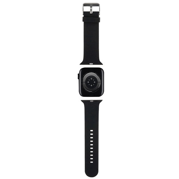 Karl Lagerfeld 3D Rubber Karl&Choupette Heads strap for Apple Watch 42/44/45/49mm - black_1