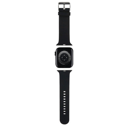 Karl Lagerfeld 3D Rubber Karl Head strap for Apple Watch 38/40/41mm - black_1