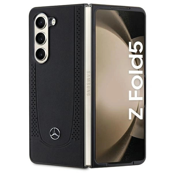 Mercedes Leather Urban case for Samsung Galaxy Z Fold 5 - black_0