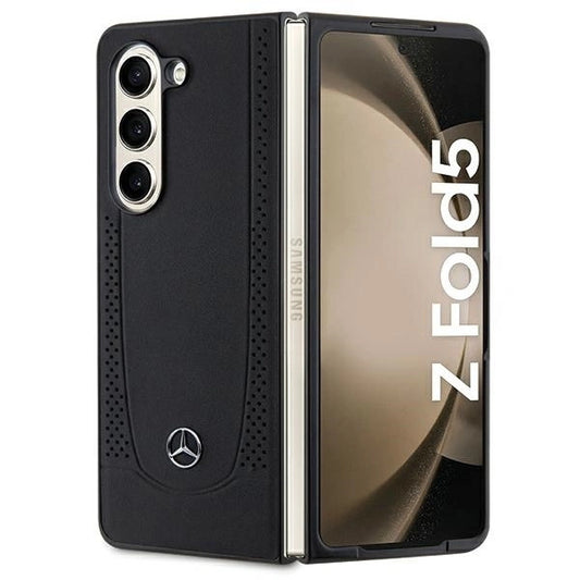 Mercedes Leather Urban case for Samsung Galaxy Z Fold 5 - black_0