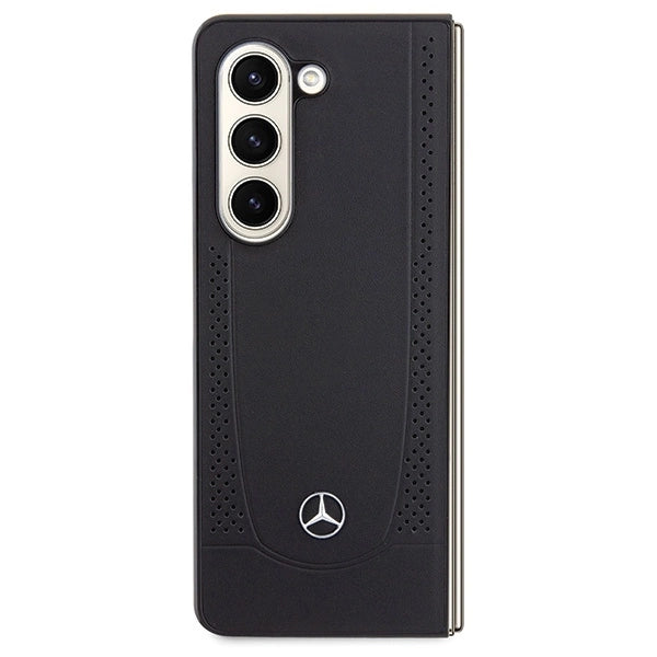 Mercedes Leather Urban case for Samsung Galaxy Z Fold 5 - black_1