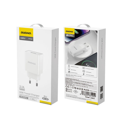 Dudao A4EU USB-A 2.1A wall charger - white_2