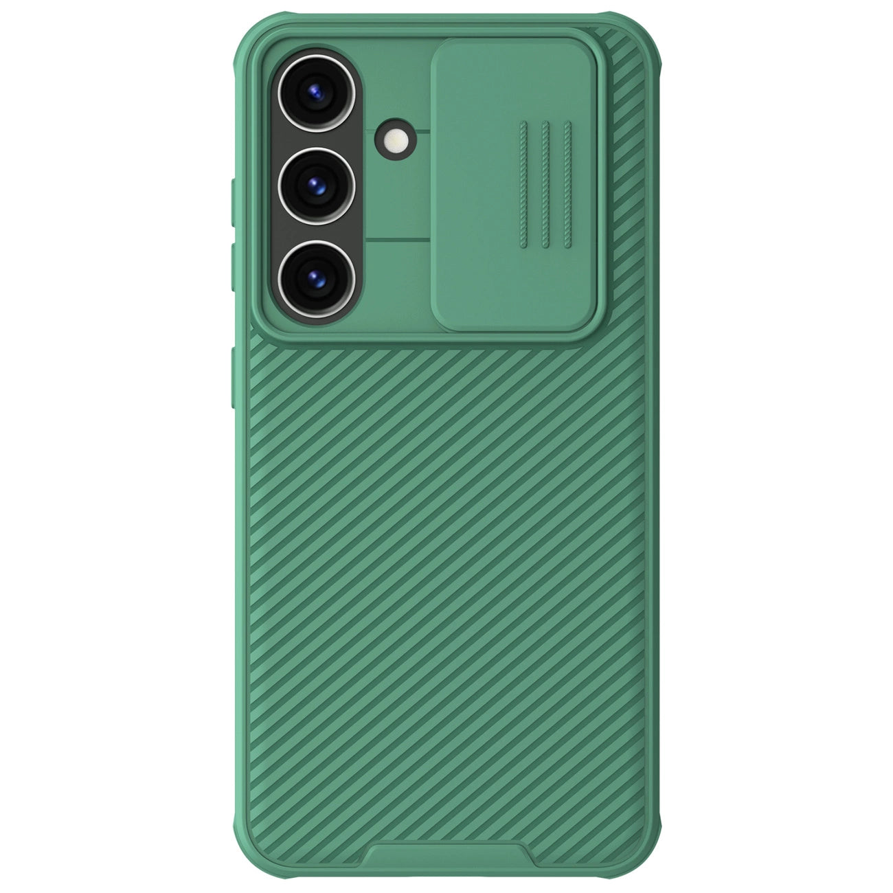Nillkin CamShield Pro armored case with camera cover for Samsung Galaxy S24+ - green_0