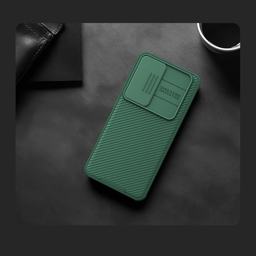 Nillkin CamShield Pro armored case with camera cover for Samsung Galaxy S24+ - green_14