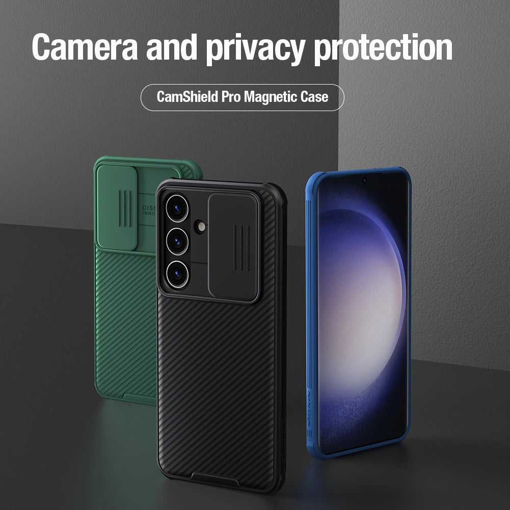 Nillkin CamShield Pro armored case with camera cover for Samsung Galaxy S24+ - green_6