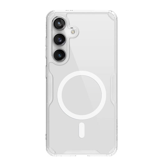 Nillkin Nature Pro armored case with a magnetic ring for Samsung Galaxy S24+ - white_0