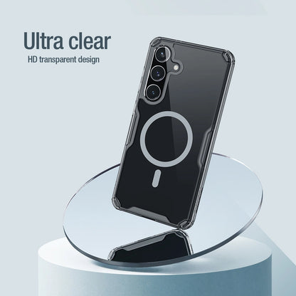 Nillkin Nature Pro armored case with a magnetic ring for Samsung Galaxy S24+ - white_10