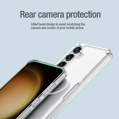 Nillkin Nature Pro armored case with a magnetic ring for Samsung Galaxy S24+ - white_16
