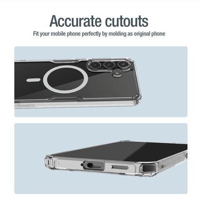 Nillkin Nature Pro armored case with a magnetic ring for Samsung Galaxy S24+ - white_19
