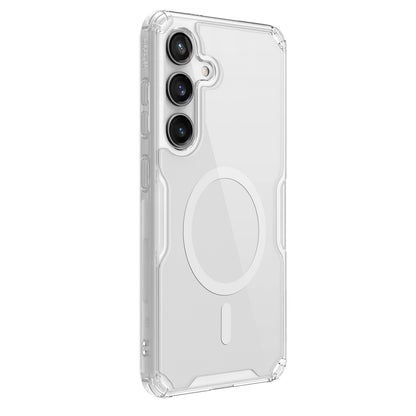 Nillkin Nature Pro armored case with a magnetic ring for Samsung Galaxy S24+ - white_2