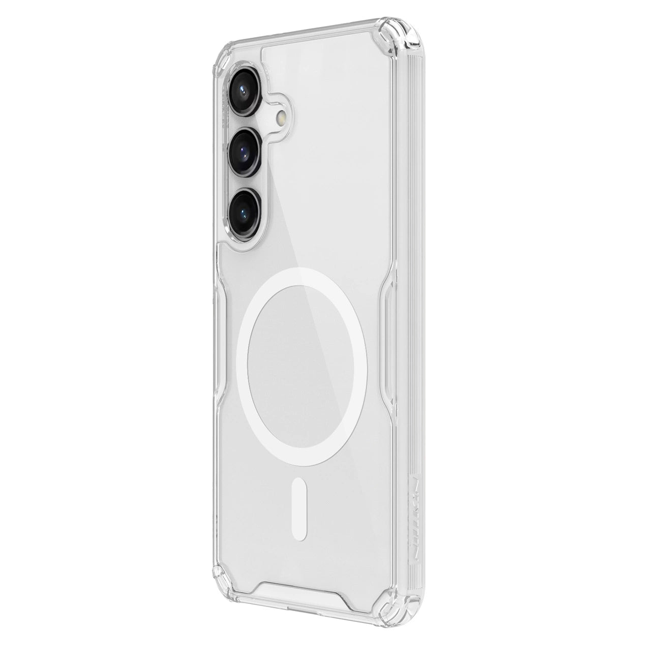 Nillkin Nature Pro armored case with a magnetic ring for Samsung Galaxy S24+ - white_3