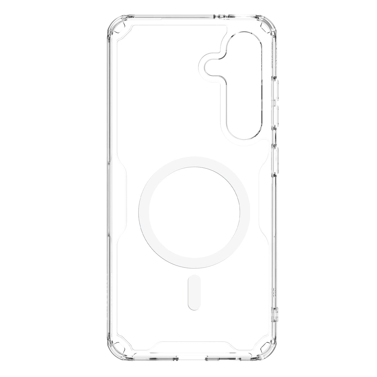 Nillkin Nature Pro armored case with a magnetic ring for Samsung Galaxy S24+ - white_4