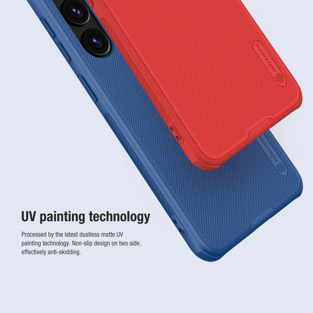 Nillkin Super Frosted Shield Pro armored case for Samsung Galaxy S24+ - blue_10