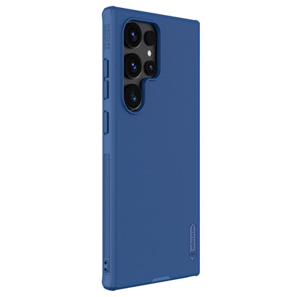 Nillkin Super Frosted Shield Pro armored case for Samsung Galaxy S24 Ultra - blue_2