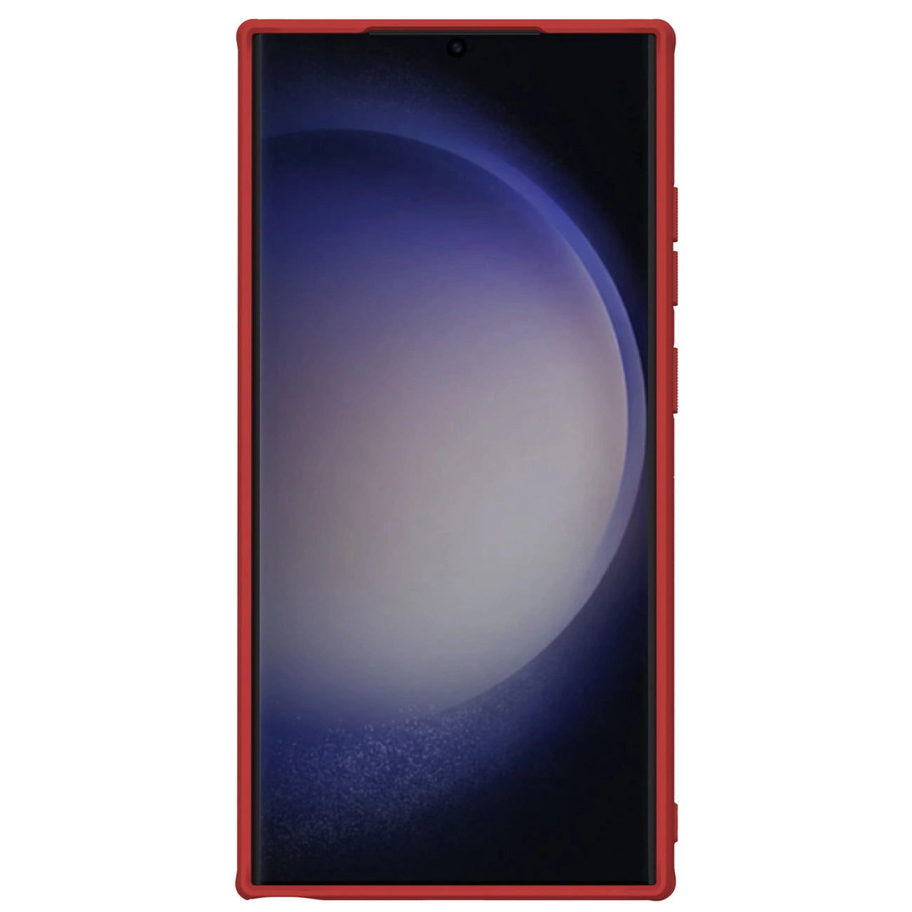 Nillkin Super Frosted Shield Pro armored case for Samsung Galaxy S24 Ultra - red_3
