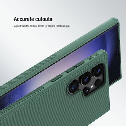 Nillkin Super Frosted Shield Pro armored case for Samsung Galaxy S24 Ultra - green_12