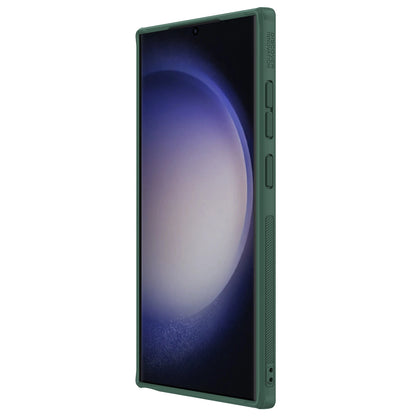 Nillkin Super Frosted Shield Pro armored case for Samsung Galaxy S24 Ultra - green_4