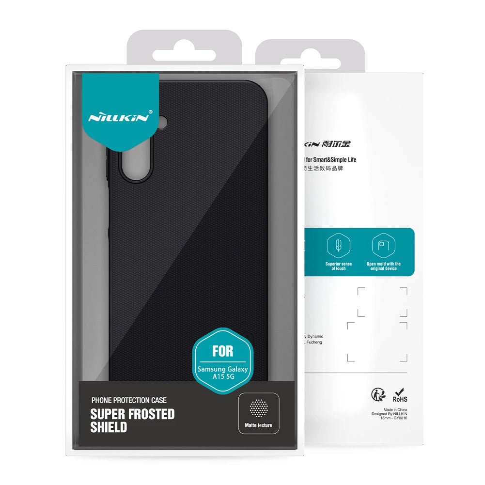 Nillkin Super Frosted Shield case for Samsung Galaxy A15 5G hard cover - blue_4