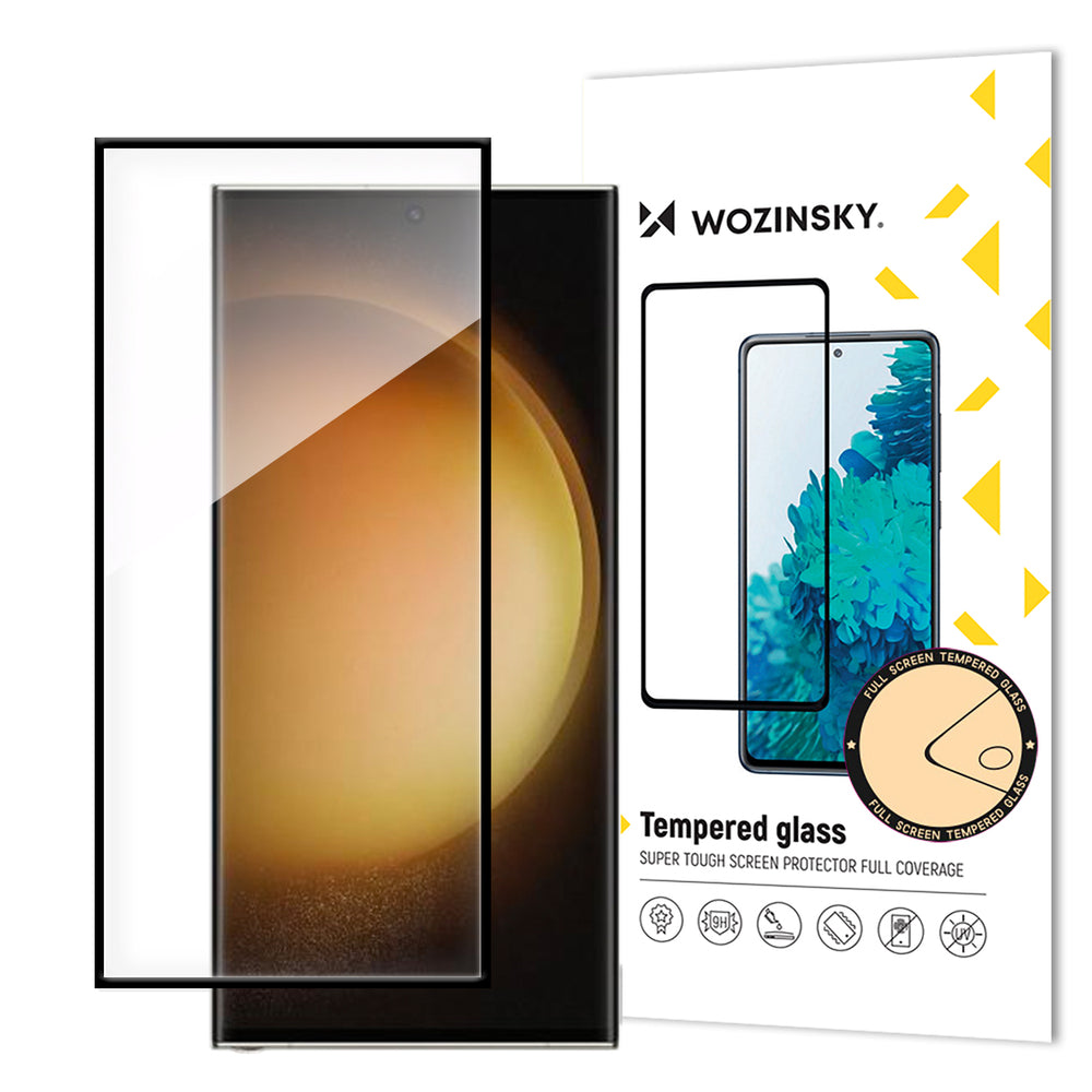 Wozinsky Full Glue tempered glass for Samsung Galaxy S24 Ultra with black frame_0