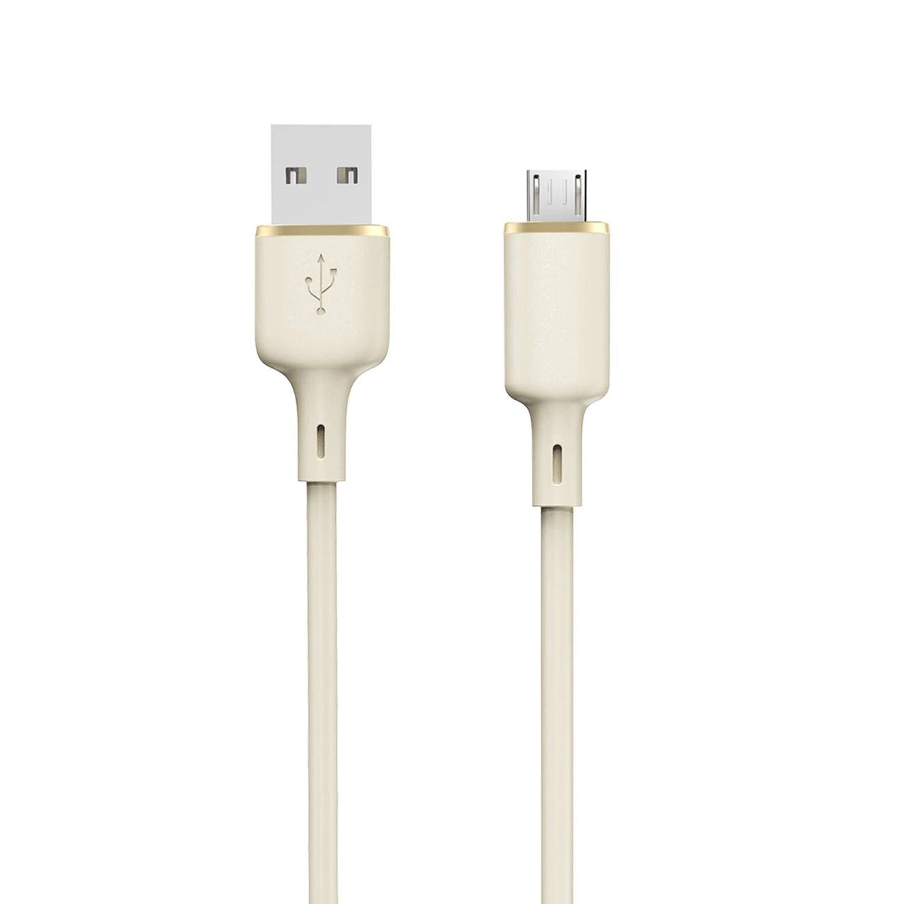 Dudao L7SM USB-A - micro USB cable 5A 1m - beige_0