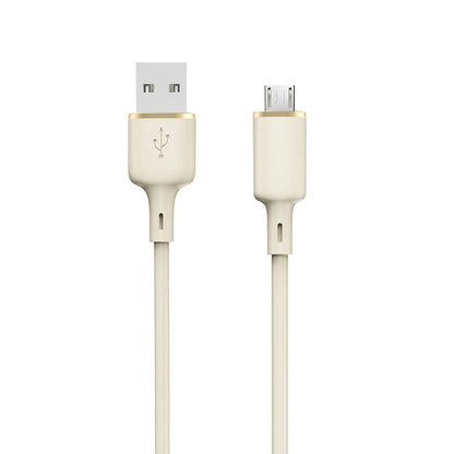 Dudao L7SM USB-A - micro USB cable 5A 1m - beige_0